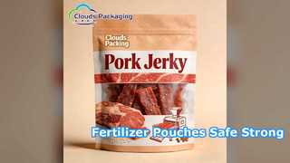 Custom Plant Fertilizer Pouches Stand Up Bags